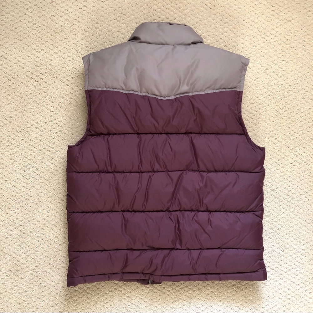 Forever 21 Maroon Puffer Vest - Picture 3 of 3
